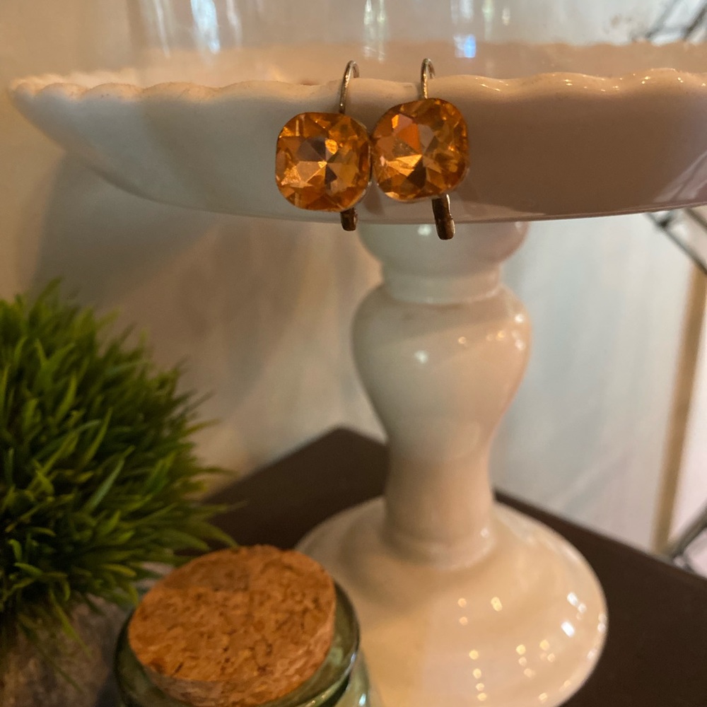 Statement dangle earrings